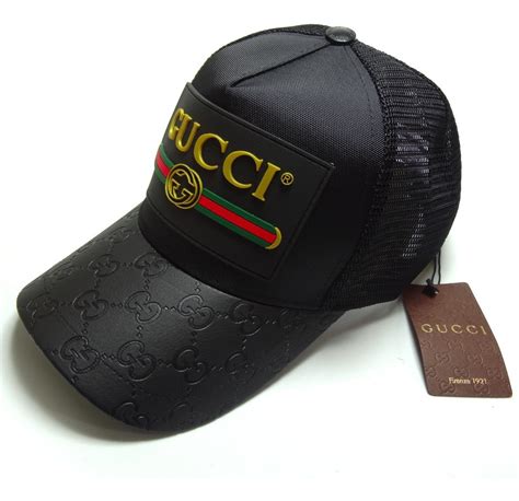 gorra gucci negra de red|Gucci Gorra Original GG .